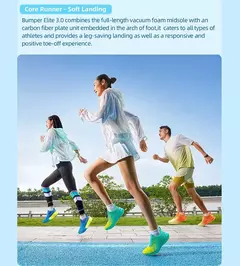 ¡Novedad de ONEMIX! Zapatillas de correr para hombre, zapatillas deportivas antideslizantes para mujer
