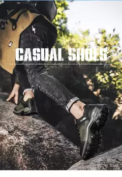 Botas para hombre, zapatillas de deporte al aire libre, zapatos para hombre, nueva moda 2023, calzado informal para hombre, Tenis masculinos cómodos, Botas, zapatillas para hombre, zapatos