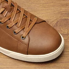 Zapatos informales para hombre, zapatos de cuero cómodos a la moda de marca 2025 en internet