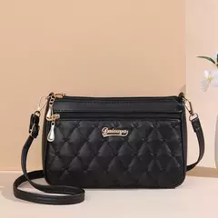 Bolsos de mensajero bordados, bolsos de cuero para mujer, bolsos para mujer, bolso principal de mano con bola de pelo para mujer en internet