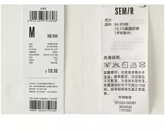 Semir-Camiseta de manga corta antibacteriana de longitud media para mujer, camiseta de gran tamaño, nueva colección de verano 2024 - tienda en línea