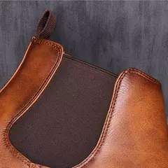 40 ~ 46 Botas Chelsea para hombre Botas de hombre de moda cómodas retro de marca en internet
