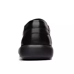 Imagen de 2025 zapatos de cuero genuino + microfibra para hombre 38-47 mocasines de goma antideslizantes suaves zapatos de cuero casuales para hombre