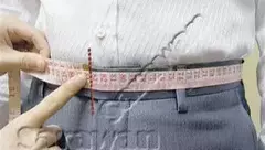 Image of Trajes de esmoquin de lujo hechos a medida para hombres, chaqueta de esmoquin de lana de seda azul Oxford, pantalones de lana negra, traje de esmoquin de boda para novio