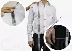 Traje de esmoquin para hombre, hecho a medida traje de boda, azul marino claro, con pantalones, Sur Mesure - buy online