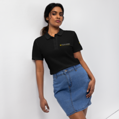 Polo de piqué para mujer