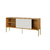 Rack para Sala 144cm 1 Porta de Correr e Pés Metal 100% MDF R516JW - comprar online