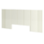 Cabeceira Casal Queen 300 x 120cm em MDF Off White/Freijó Dalla Costa TW185WJ
