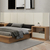 Cabeceira Casal Queen 300 x 120cm em MDF Off White/Freijó Dalla Costa TW185WJ - loja online