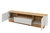 Rack 100% MDF 220 x 57 x 37,5 Off-White/Freijó - comprar online