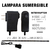 Lampara Led Sumergible Acuario Pecera Azul Blanca 55 cm LED XPERT - comprar en línea