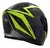 Casco Integral Moto Vertigo V32 Influence Amarillo-ngo Mate - comprar online
