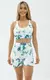 PACK X12 CONJUNTO + TOP SEAMLESS SUBLIMADO BATIK FRUNCE I RUN - comprar online