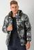 CAMPERA INFLABLE SUBLIMADO CON PIEL BOOTY en internet