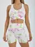 PACK X6 CONJUNTO + TOP SEAMLESS SUBLIMADO BATIK FRUNCE I RUN