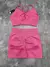 Imagen de SHORT FRUNCE + TOP LEVANTA COLA HENGLUMAO