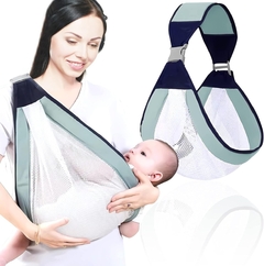 Correa Portabebes Ergonomica Transpirable Y Ajustable - mundo mercado