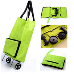 Bolso De Compras Plegable Con Ruedas - comprar online