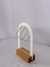 Argola Quadrada Fio Redondo 3,5cm