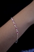 Pulseira Elo Português 5 Zirc Rosa - comprar online