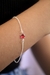 Pulseira Fem Elo Português 1 Zirc Centro Rosa