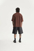 camisa plain marron - Gender