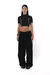 baby tee flux black