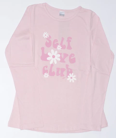Remera manga larga Jr Rosa - comprar online