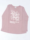 Remera manga larga Jr Rosa viejo - comprar online