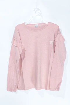 Remera manga larga Jr Rosa viejo - comprar online