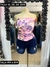 blusa strapless estampado floral - tienda en línea