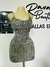 Mini vestido estampado tirantes animal print