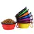 Alimentador portátil plegable de silicona para perros y gatos, recipiente 2 en