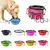Alimentador portátil plegable de silicona para perros y gatos, recipiente 2 en en internet