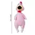 Pollo chillón de dibujos animados para mascotas, juguete interactivo para masti