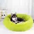 Cama redonda grande para perros, Donut, cesta de felpa para perros medianos, acc - tienda en línea