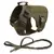 Chaleco militar táctico K9 para mascotas, juego de arnés y correa de entrenami - Tienda Perrionni