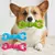 Juguete para masticar perros de colores brillantes, Material Tpr, forma de lango - comprar en línea