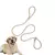 Cuerda de tracción ajustable para caminar para perros, resistente, antideslizan
