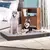 Cama ortopédica grande para perro, Perrera de espuma viscoelástica, impermeabl