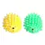 Juguete interactivo chirriante para mascotas, muñeco con forma de erizo, juguet