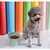Cuenco Binaural de Color sólido para mascotas, Protector de cuello para perros - Tienda Perrionni