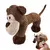 Imagen de Juguetes de animales de peluche para perros, juguetes para masticar Súper suave