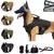 Chaleco militar táctico K9 para mascotas, juego de arnés y correa de entrenami en internet