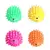 Juguete interactivo chirriante para mascotas, muñeco con forma de erizo, juguet