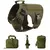 Chaleco militar táctico K9 para mascotas, juego de arnés y correa de entrenami en internet