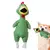 Pollo chillón de dibujos animados para mascotas, juguete interactivo para masti