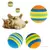 Imagen de QX2E 10 Uds. Pelotas juguete para buscar mascotas, pelotas EVA no tóxicas, jugu