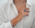 Bracelete em Aço Inoxidável Pontos de Luz - Carvalé Acessórios