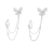 Brinco Earring Borboleta na internet